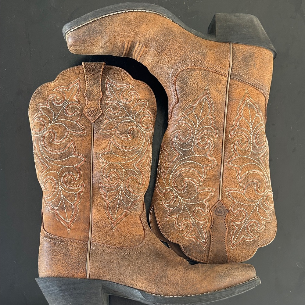 Brown Western Cowboy Boots